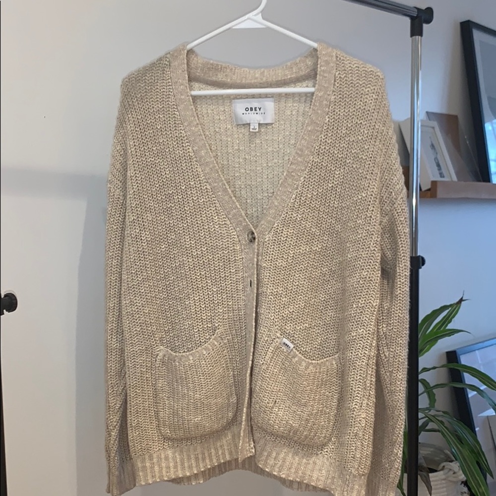 OBEY cardigan